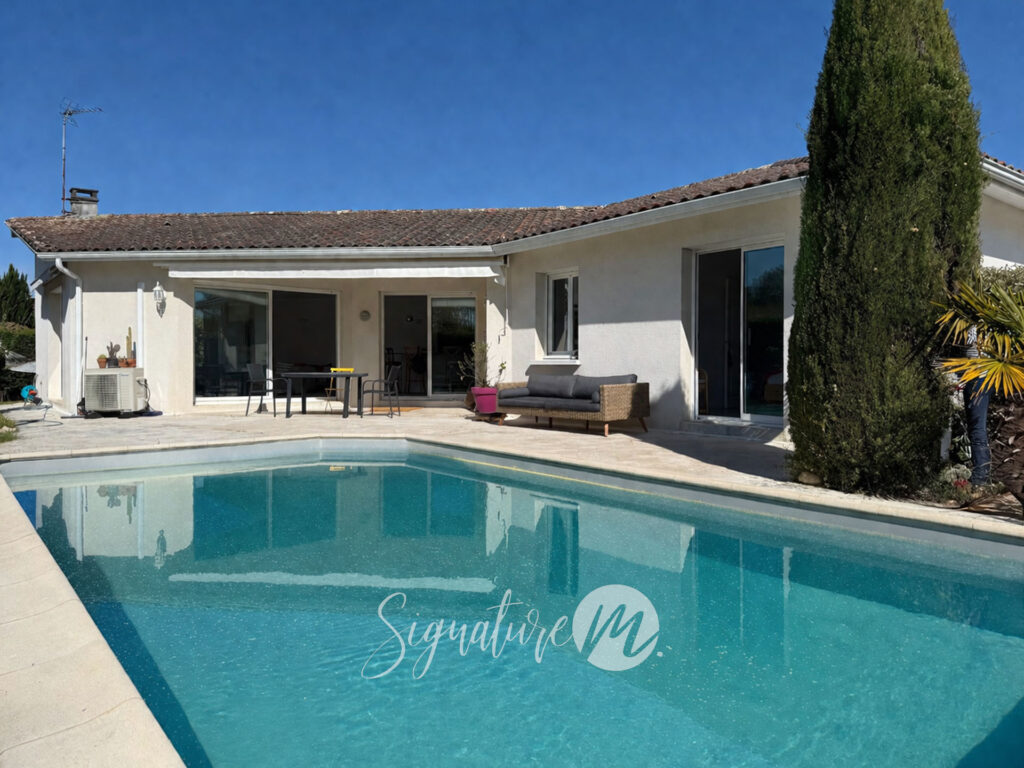 Villa familiale avec piscine aux portes de l&rsquo;océan